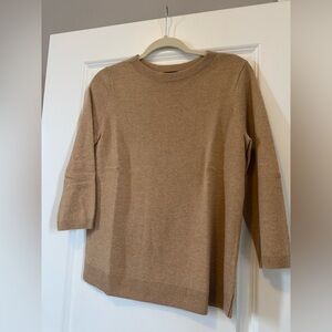 Talbots Cashmere Sweater in Beige